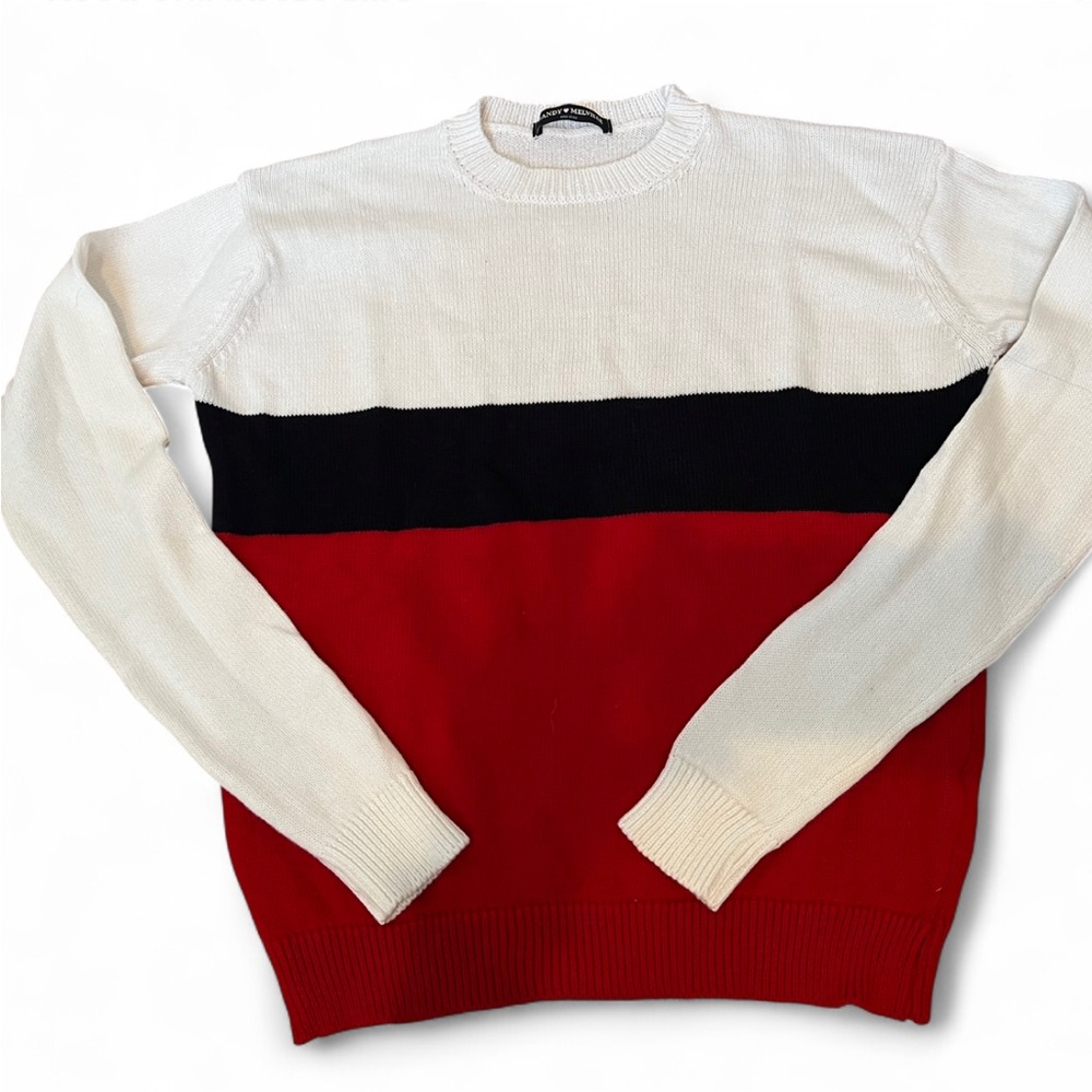 Brandy Melville red white & blue sweater